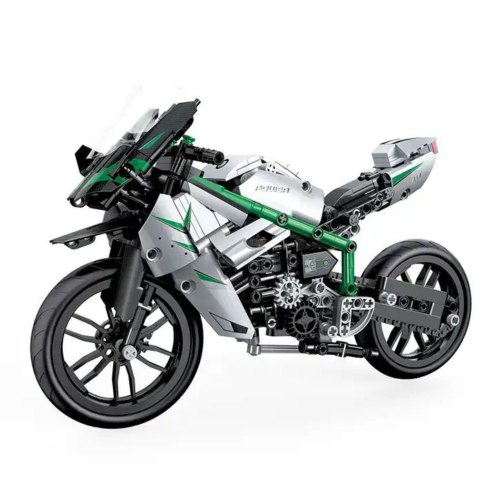 Конструктор Cogo Мотоцикл 600 деталей конструктор lego creator винтажный мотоцикл 128 деталей 31135