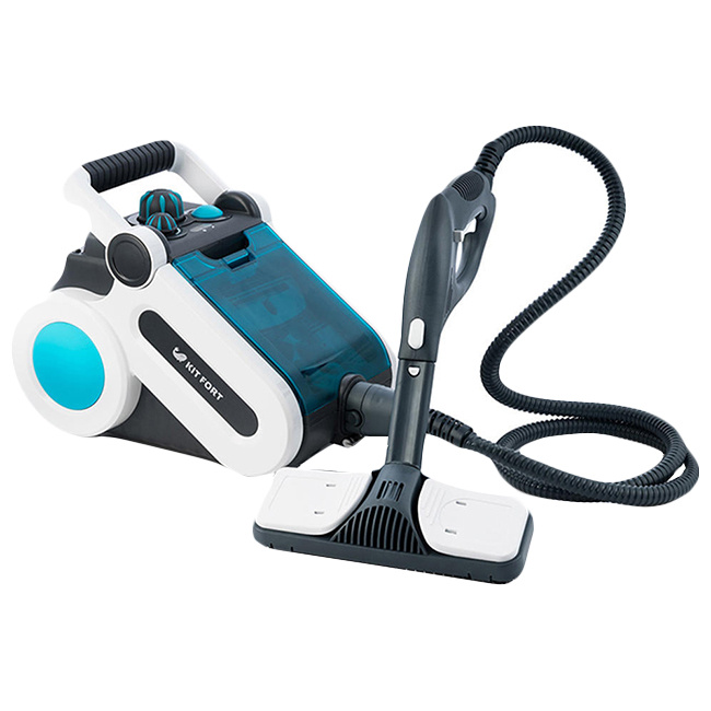 фото Пароочиститель kitfort kt-917 white/blue
