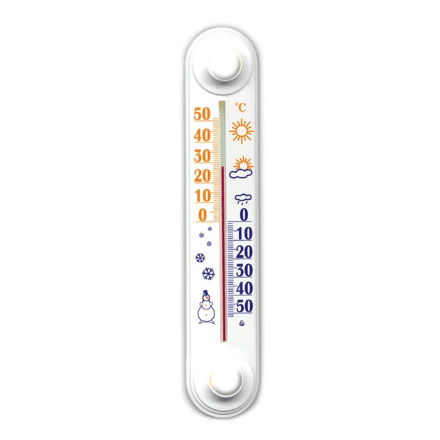 фото Термометр оконный тб-3-м1 исп,11 (-50,+50), 20x4см, липучка стеклоприбор