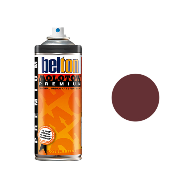 фото Аэрозольная краска molotow premium 400 мл esher dirty red бордовая