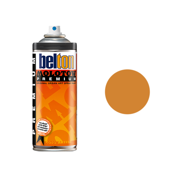 Аэрозольная краска Molotow Premium 400 мл peach оранжевая коричневая тени жидкие сатиновые тон bridal peach