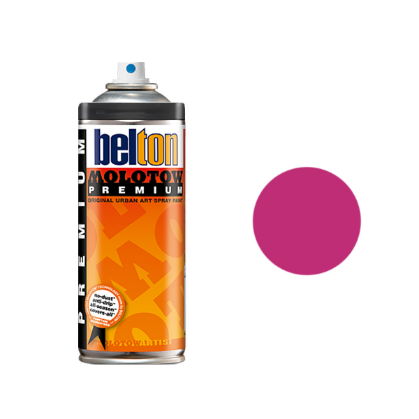 

Аэрозольная краска Molotow Premium 400 мл telemagenta розовая, Розовый, Premium 400 мл #060 telemagenta 327164