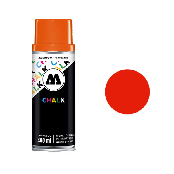 

Аэрозольная краска Molotow Urban Fine-Art меловая красная, Fine-Art Chalk 400мл #408 красный 337703