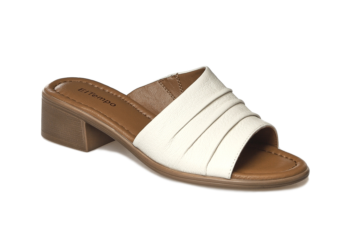 

Сабо женские El Tempo VIC40_FH9810 белые 40 EU, VIC40_FH9810