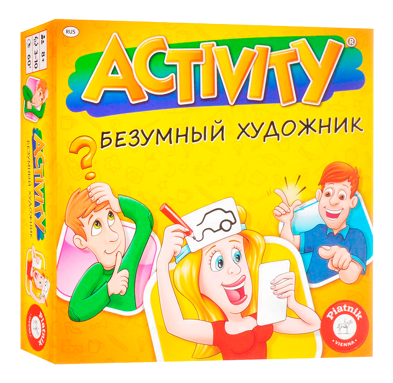 фото Семейная настольная игра piatnik безумный художник 2