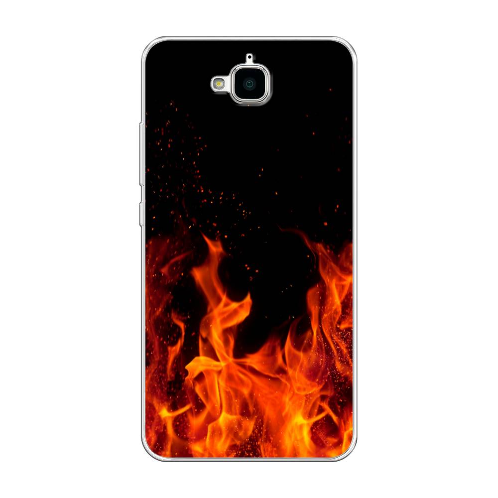 

Чехол Awog на Honor 4C Pro "Все в огне", Разноцветный, 63250-4