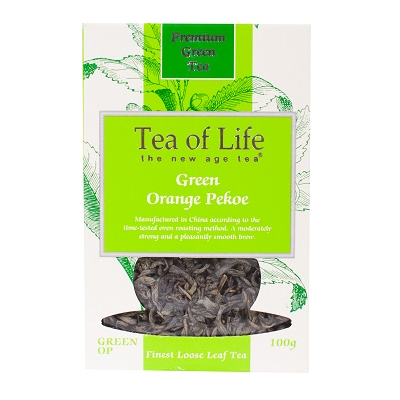 

Чай зеленый Tea of Life OP листовой 100 г