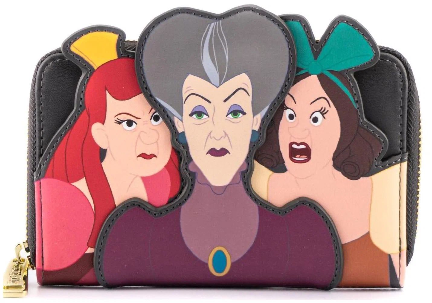 

Кошелёк Loungefly Disney Villains Scene: Evil Stepmother And Step Sisters Zip Around