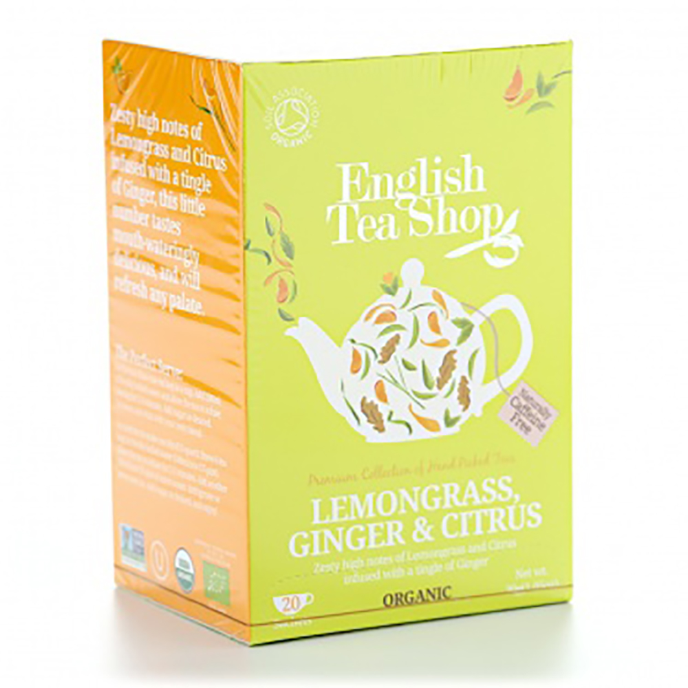 

Чай черный English Tea Shop Имбирь и персик в пакетиках 2 г х 20 шт