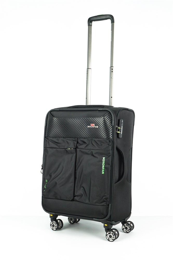 

Чемодан унисекс Sweetbags Pockets черный, 60х39х23 см, Pockets