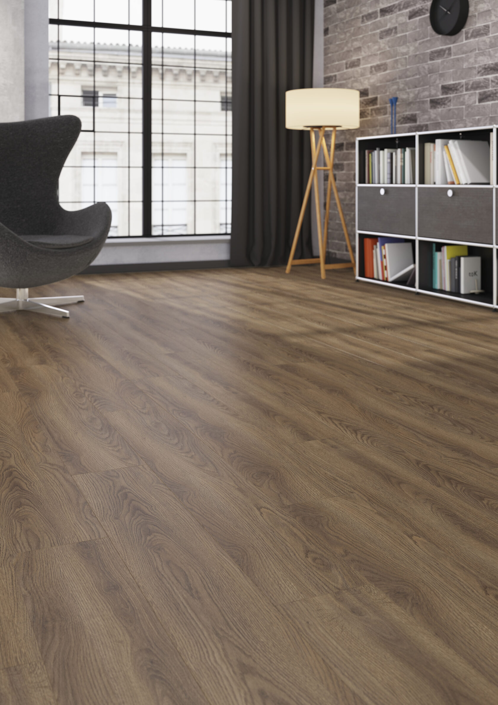 Ламинат Floorwood Estet Дуб Бэкстер 1382x195x12 1.35 м2