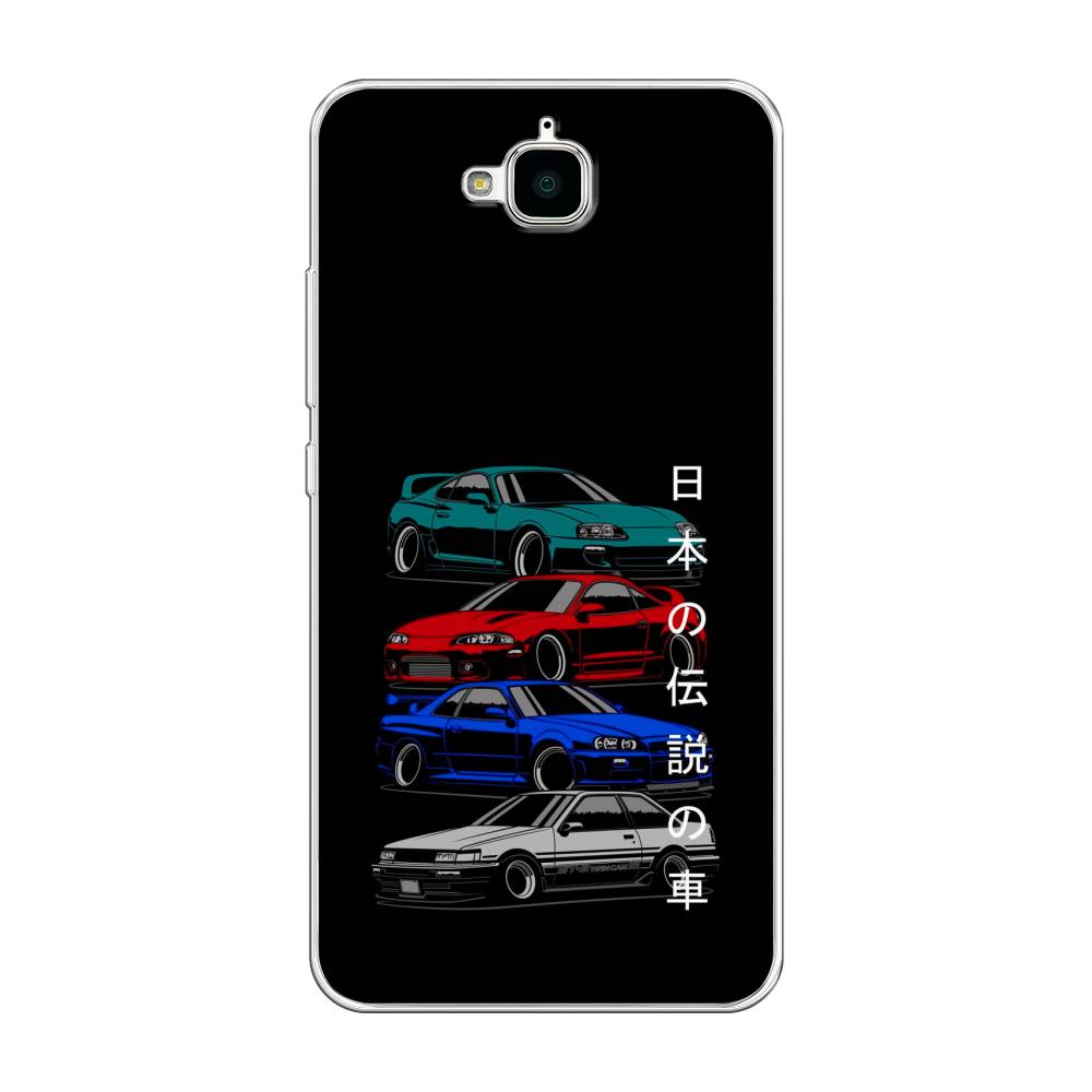 

Чехол Awog на Honor 4C Pro "JDM Legend cars", Разноцветный, 63250-5