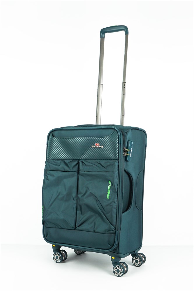 

Чемодан унисекс Sweetbags Pockets зеленый, 60х39х23 см, Pockets