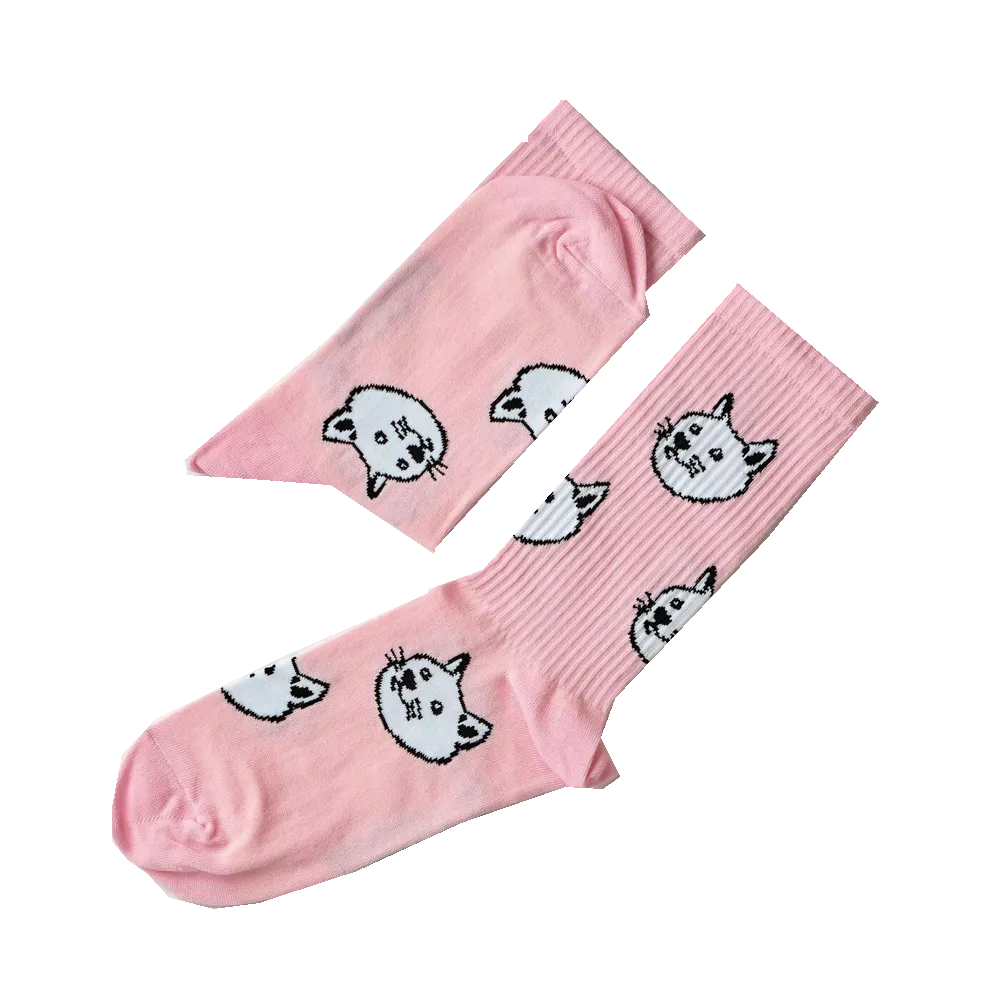 

Носки St. Friday Socks Wow, шиба! спорт 695-13 -, 1 пара, Розовый;белый, 695-13