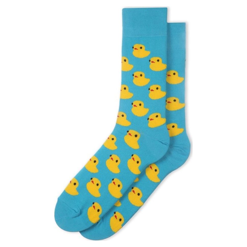 

Носки St. Friday Socks Желтые уточки 243-3/8 -, 1 пара, Синий;желтый, 243-3/8