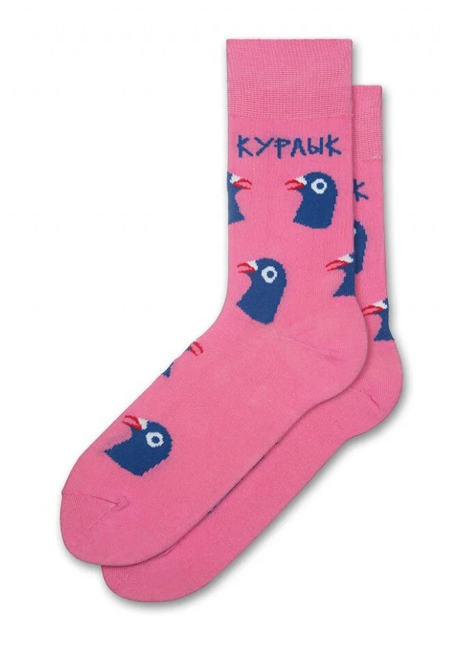

Носки St. Friday Socks Курлык, 514-13 -, 1 пара, Розовый;синий, 514-13