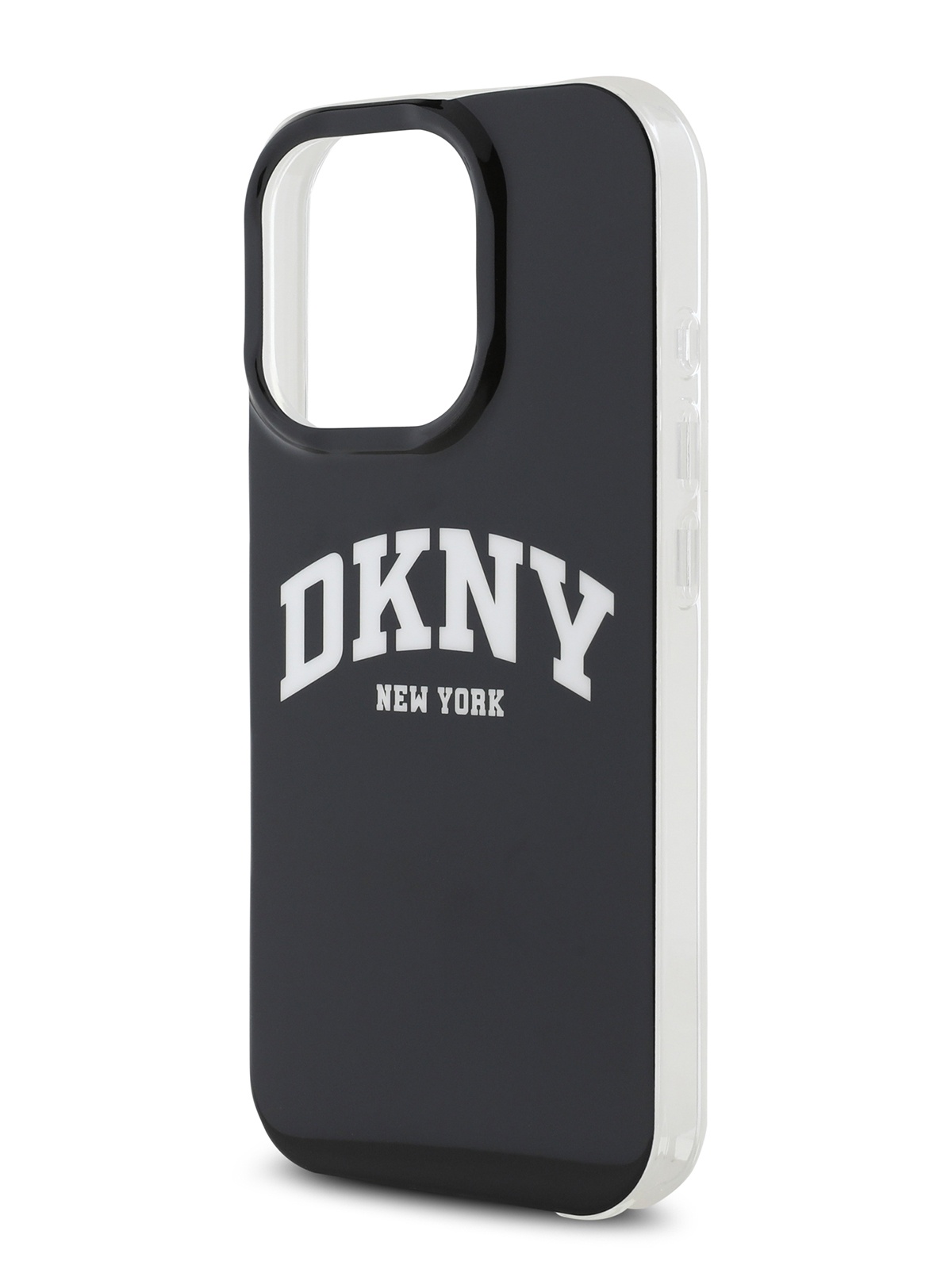 Чехол DKNY для iPhone 16 Pro Max с принтом IML, черный