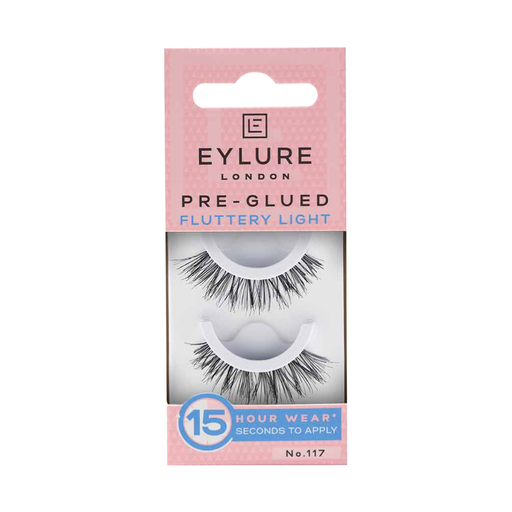 Ресницы накладные Eylure Fluttery Light Pre-Glued 117 1 пара