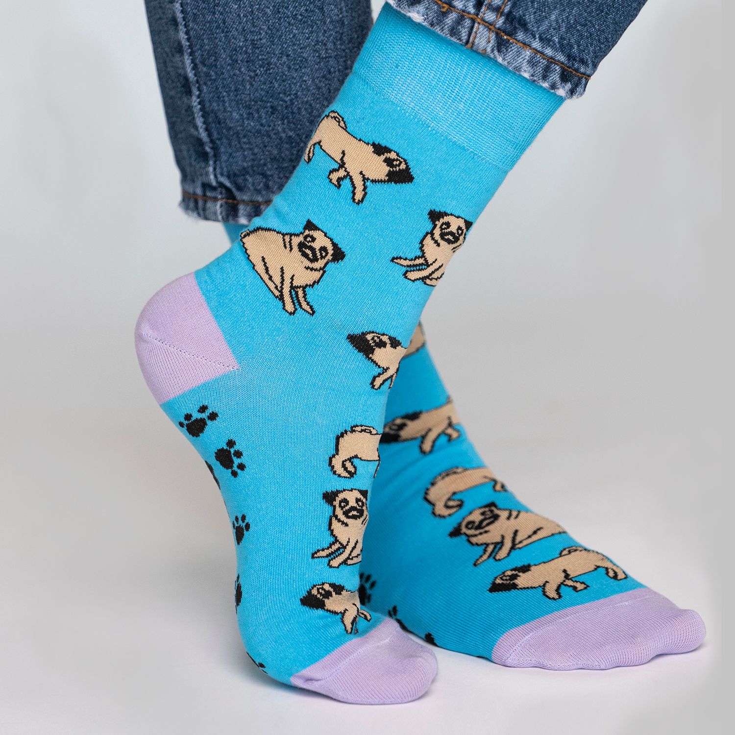 

Носки St. Friday Socks Свой собственный дед, 769-3, Голубой, 769-3