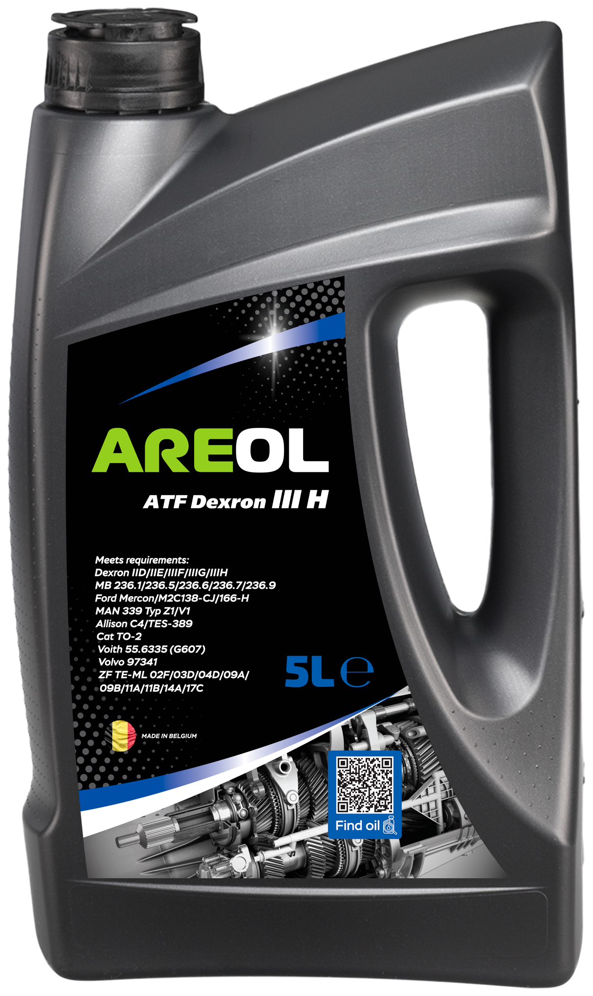 Areol Atf Diii H (5L) Масло Трансм.для Акпп И Гур Красн Dexron Iid/Iie/Iiif/Iiig/Iiih AREO