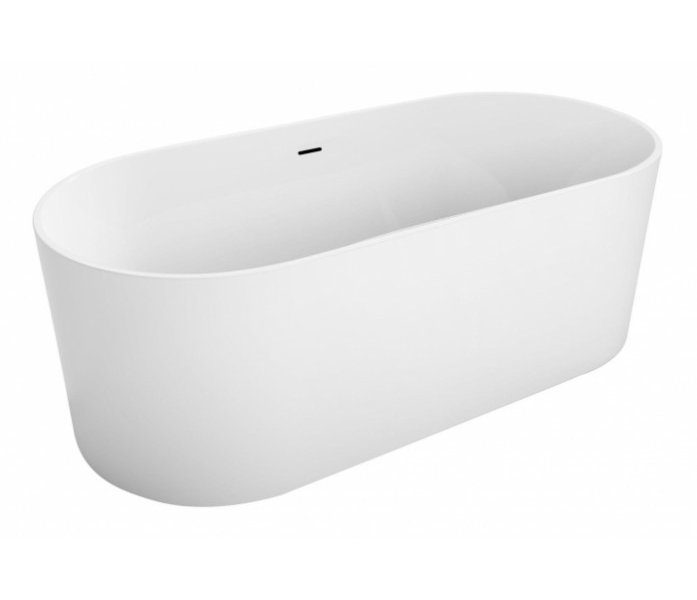 

Ванна отдельностоящая с монолитным экраном BelBagno BB705 170x80 см, Белый, BelBagno BB705