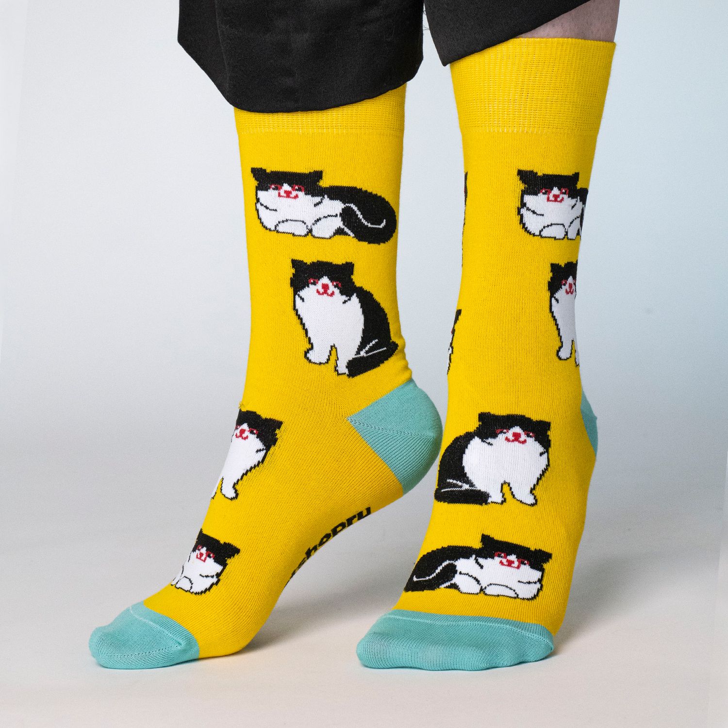 

Носки St. Friday Socks Экзотический экзот, 777-8 -, 1 пара, Желтый;черный;белый, 777-8