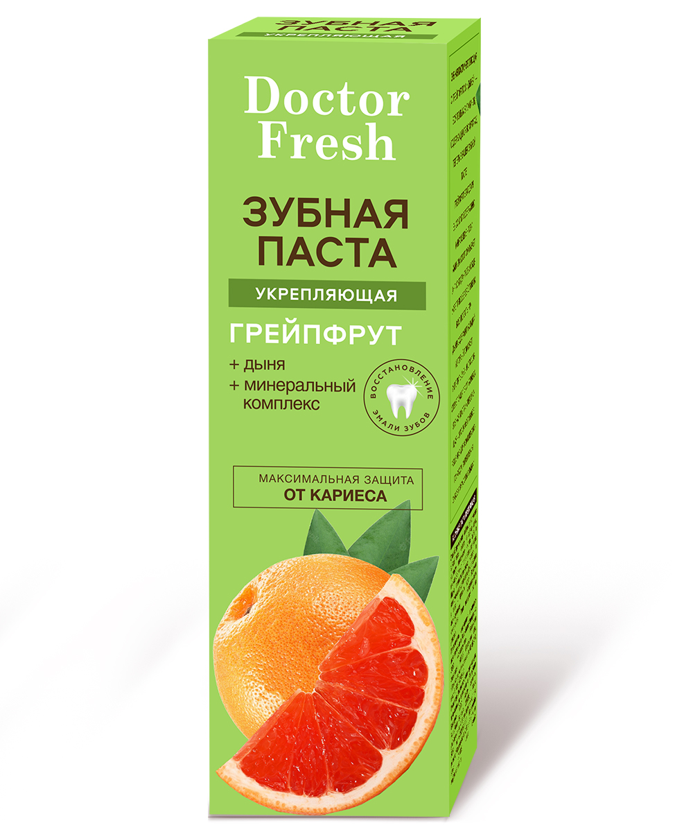 

Паста зубная Doctor fresh Укрепляющая, минеральный комплекс, 75 мл