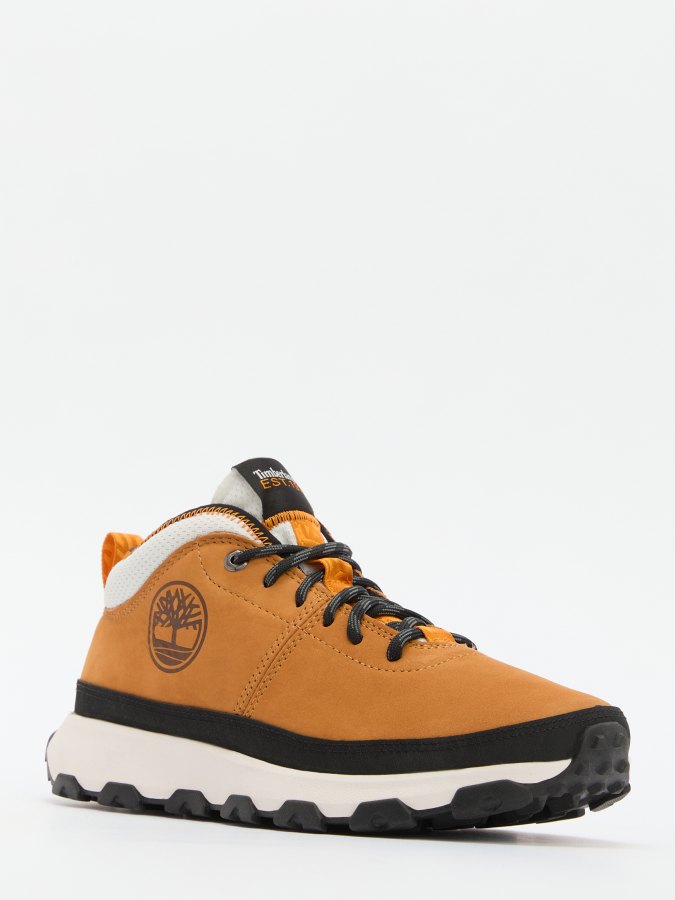 

Кроссовки мужские Timberland Winsor Trail Mid Leather коричневые 43.5 EU, Коричневый, Winsor Trail Mid Leather