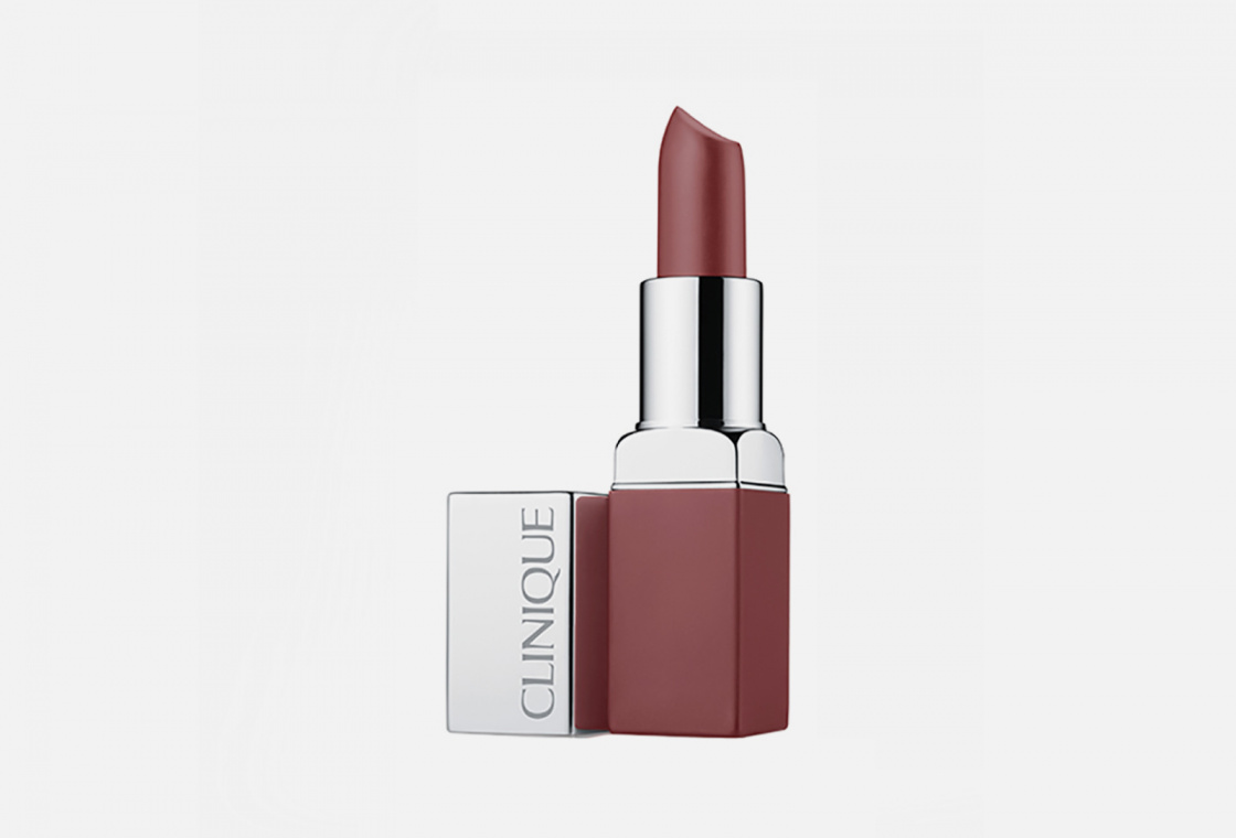 фото Помада для губ clinique pop matte lip beach pop, №09, 3,9 г