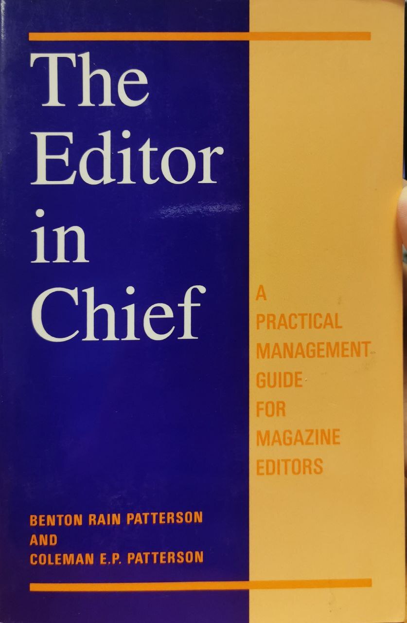 

The Editor in Chief