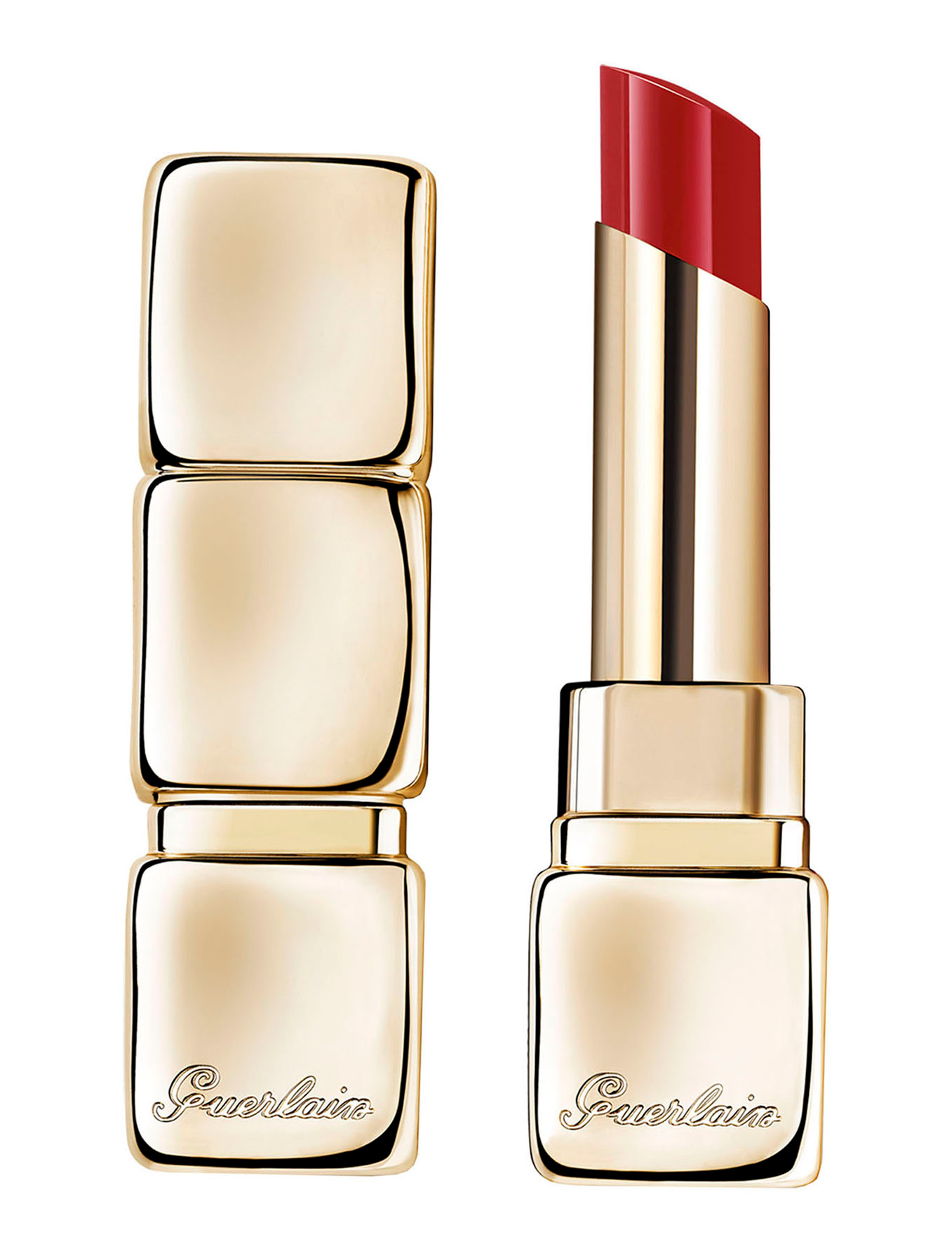 фото Помада для губ guerlain kisskiss shine bloom floral brick, №519, 3,2 г