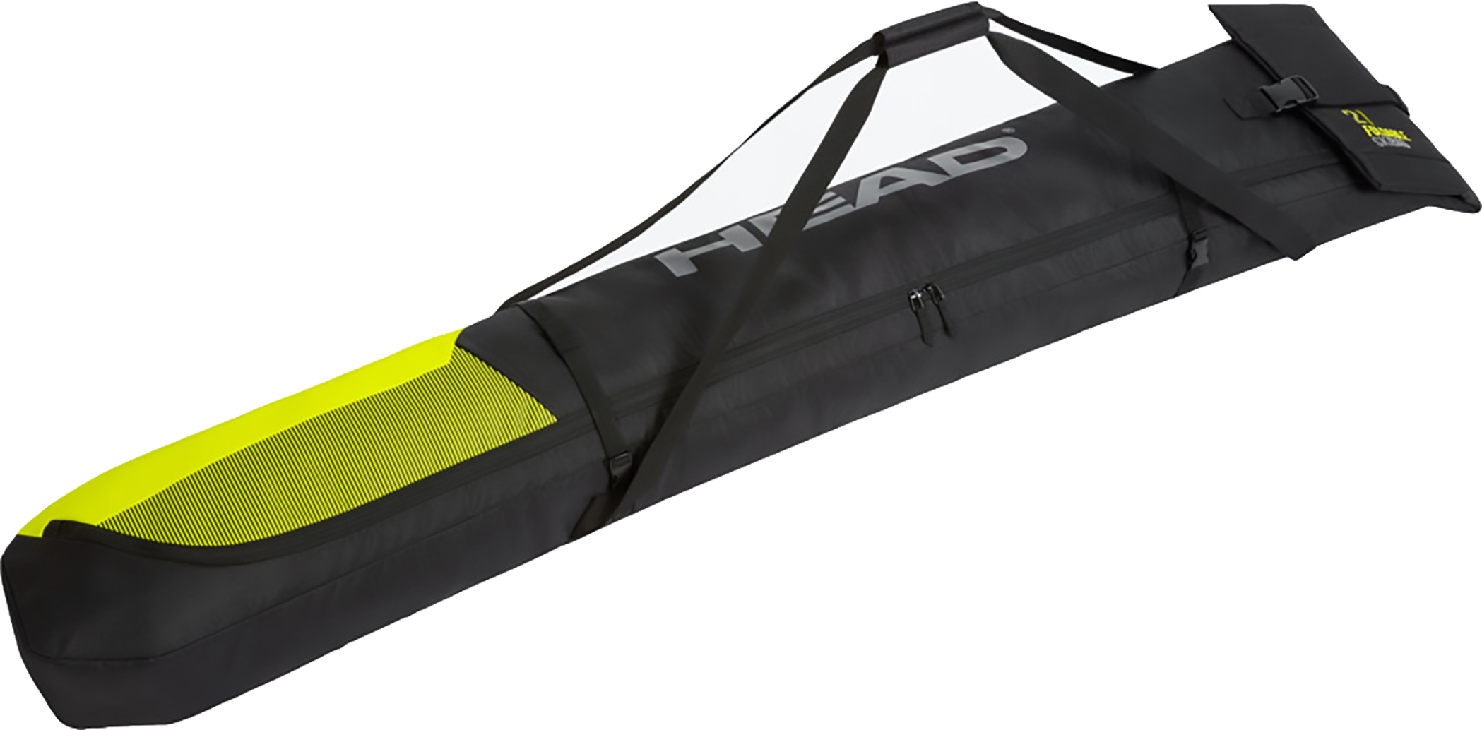 Чехол для лыж Head Allride Double Ski Bag Anthracite/ Black/ Neon Yellow (20/21) (200)