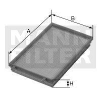 

Фильтр воздушный MANN-FILTER C27051