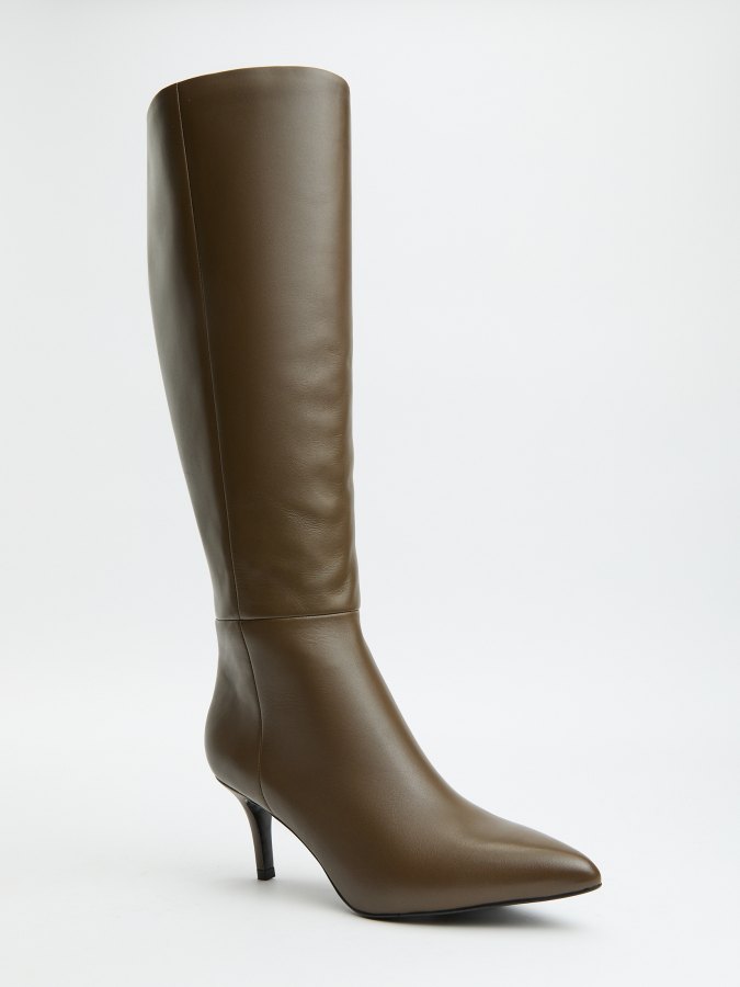 

Сапоги женские Tendance CLF780B-01 хаки 38 EU, CLF780B-01