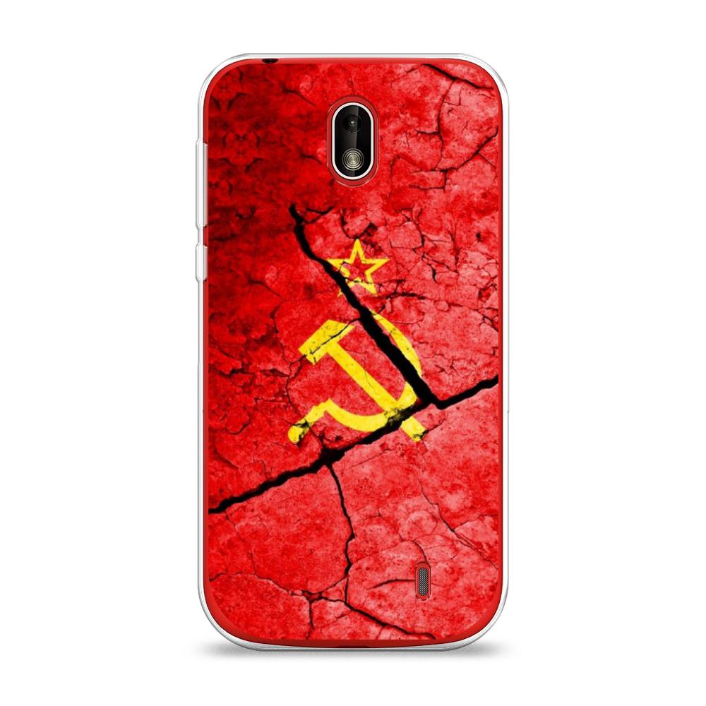 

Чехол Awog на Nokia 1 / Нокиа 1 "СССР", Красный;черный;желтый, 121250-5
