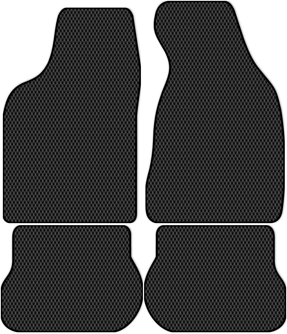 

Коврики ЭВА в салон для Audi A6 1, 2 (C5) 2001 - 2005, 4 шт. черный, 1208-S4N-H