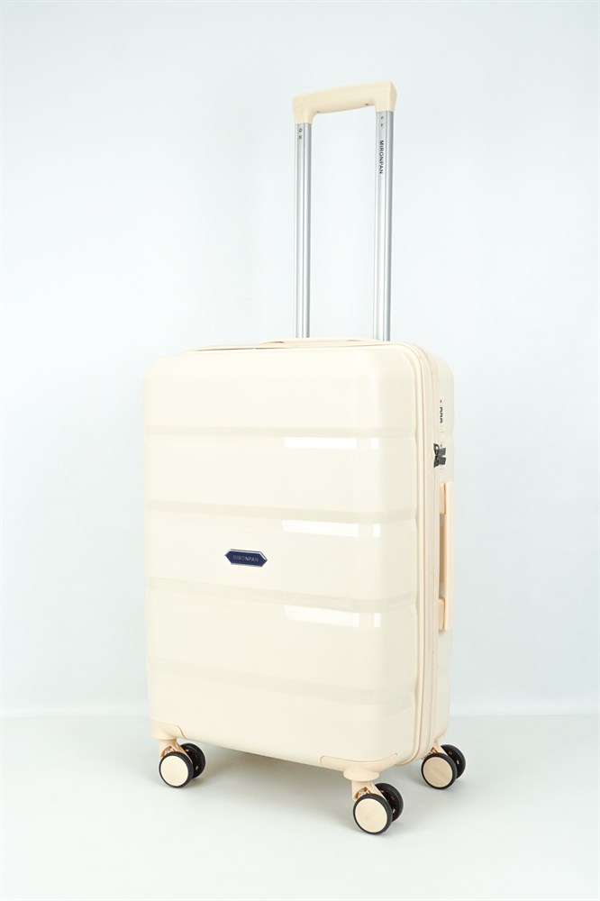 

Чемодан унисекс Sweetbags 50001 бежевый, 60х41х24 см, 50001