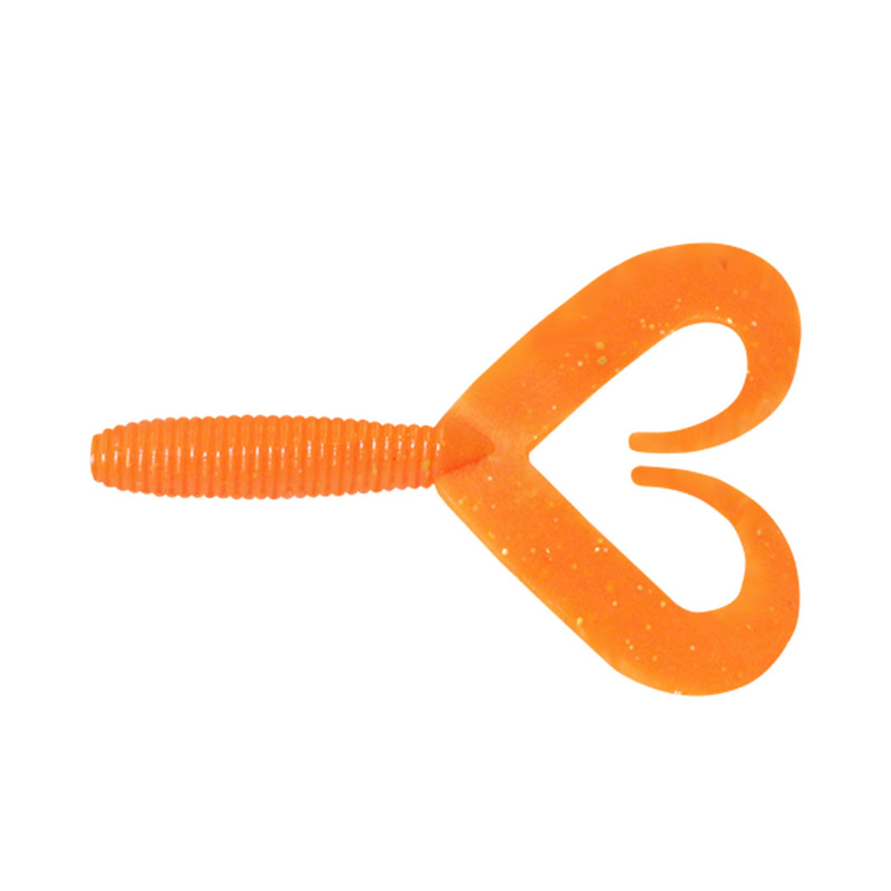 

Силиконовая приманка Yaman Loop-Two 101,6 мм 5 шт цвет 03, Оранжевый, Loop-Two