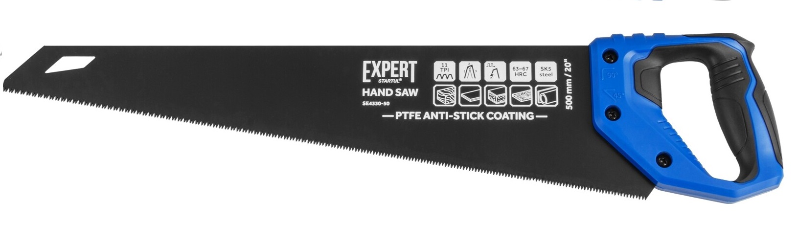 Ножовка по дереву STARTUL Expert 500 мм (SE4330-50) ножовка по дереву startul standart 400 мм st4025 40