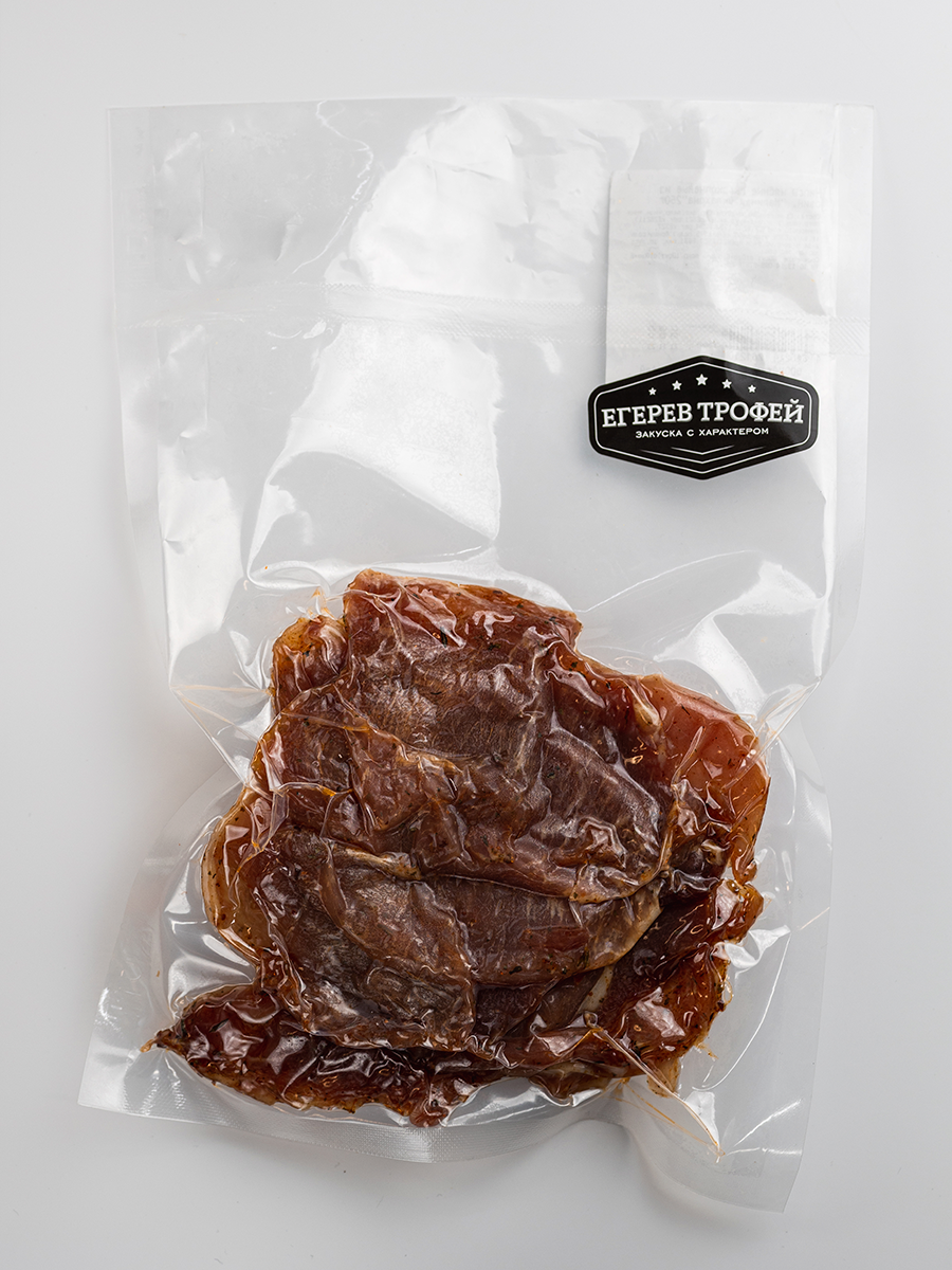 Сырокопченое мясо Егерев Трофей свинина с маринадом Аджика, 500 г