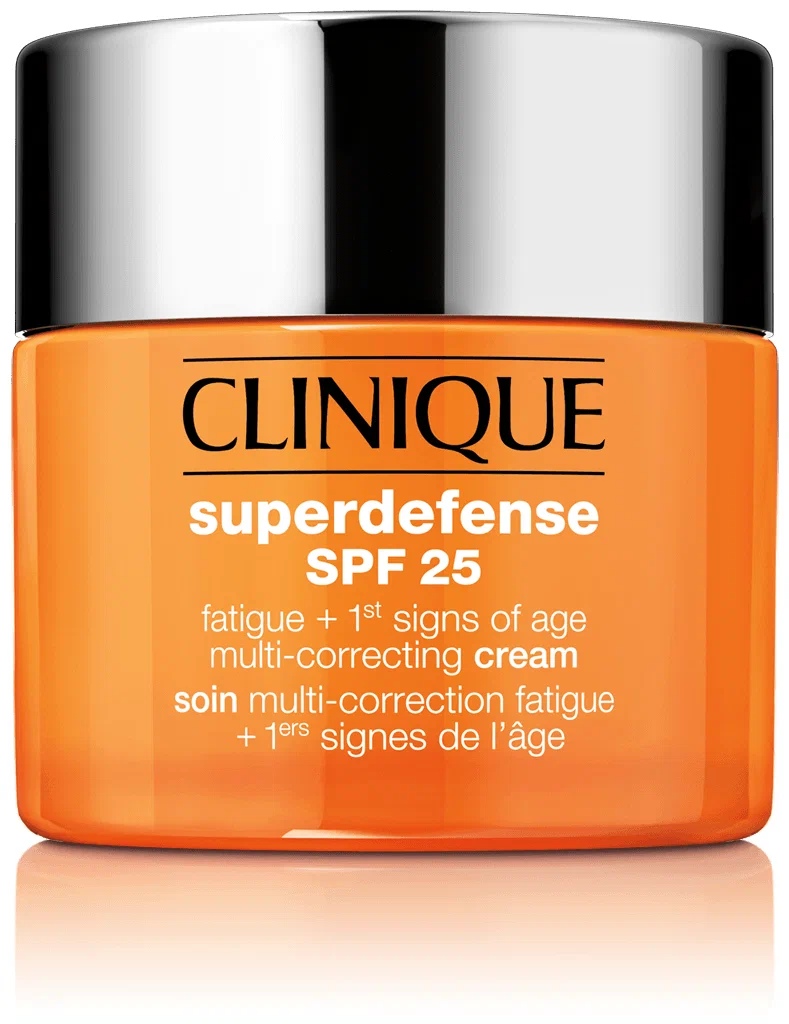 Крем для лица Clinique Superdefense SPF 25 против усталости и признаков старения 30 мл