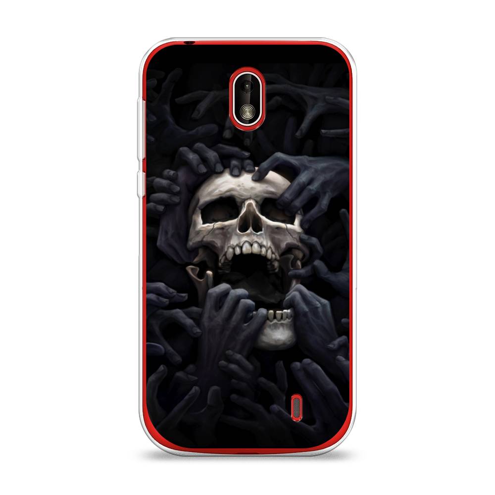 

Чехол Awog на Nokia 1 / Нокиа 1 "Череп 29", Черный;серый, 121250-9