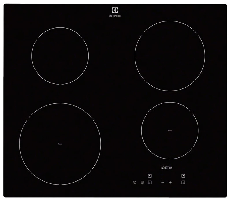 фото Встраиваемая варочная панель индукционная electrolux ehh6240isk черный