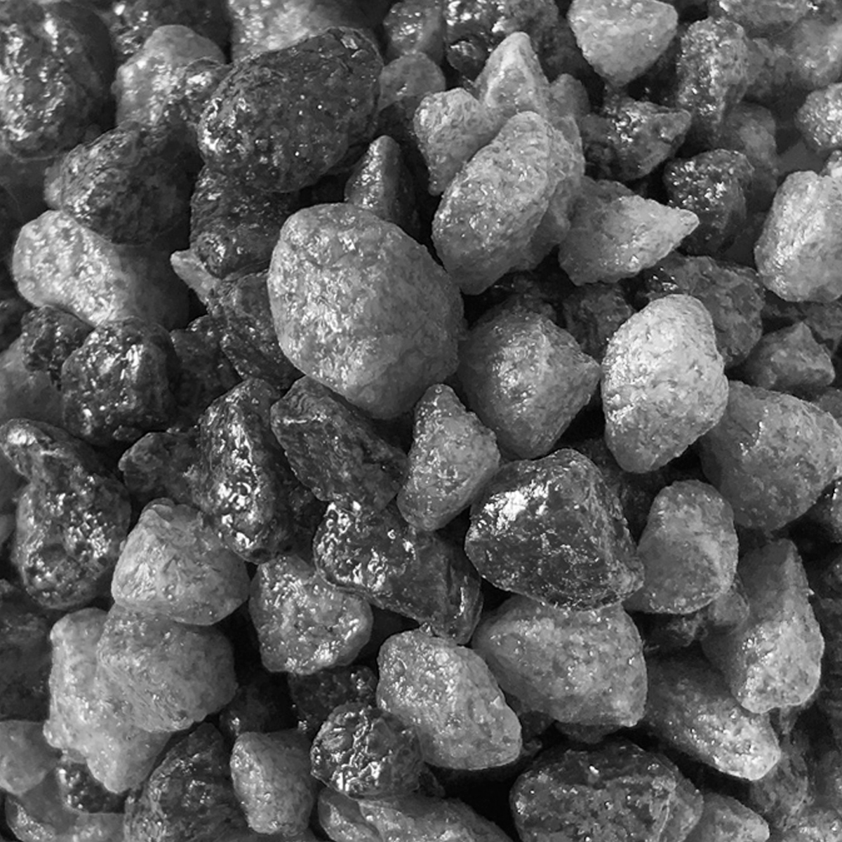 Грунт для растений Zoo One Серый, натуральный камень, фракция 5-10 мм, 1 кг