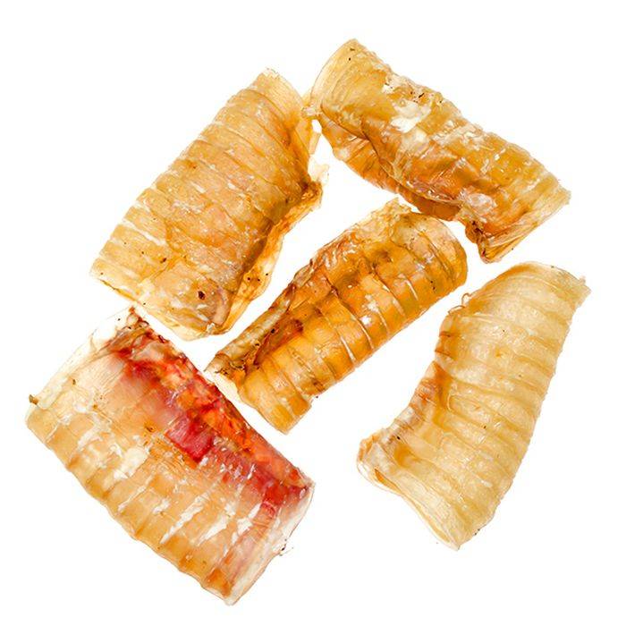 Лакомство для собак Алтайские лакомства трахея говяжья 12 см 500 г