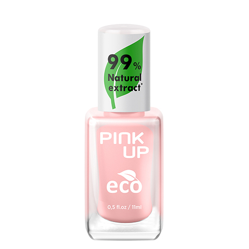 фото Лак для ногтей `pink up` `eco` тон 10 с натуральными ингредиентами 11 мл