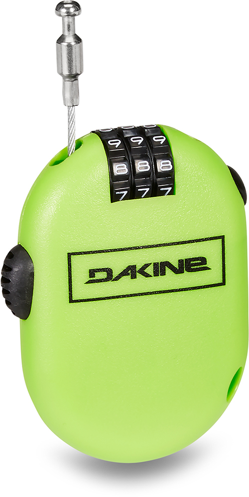 Замок с тросиком DAKINE MICRO LOCK GREEN/BLACK