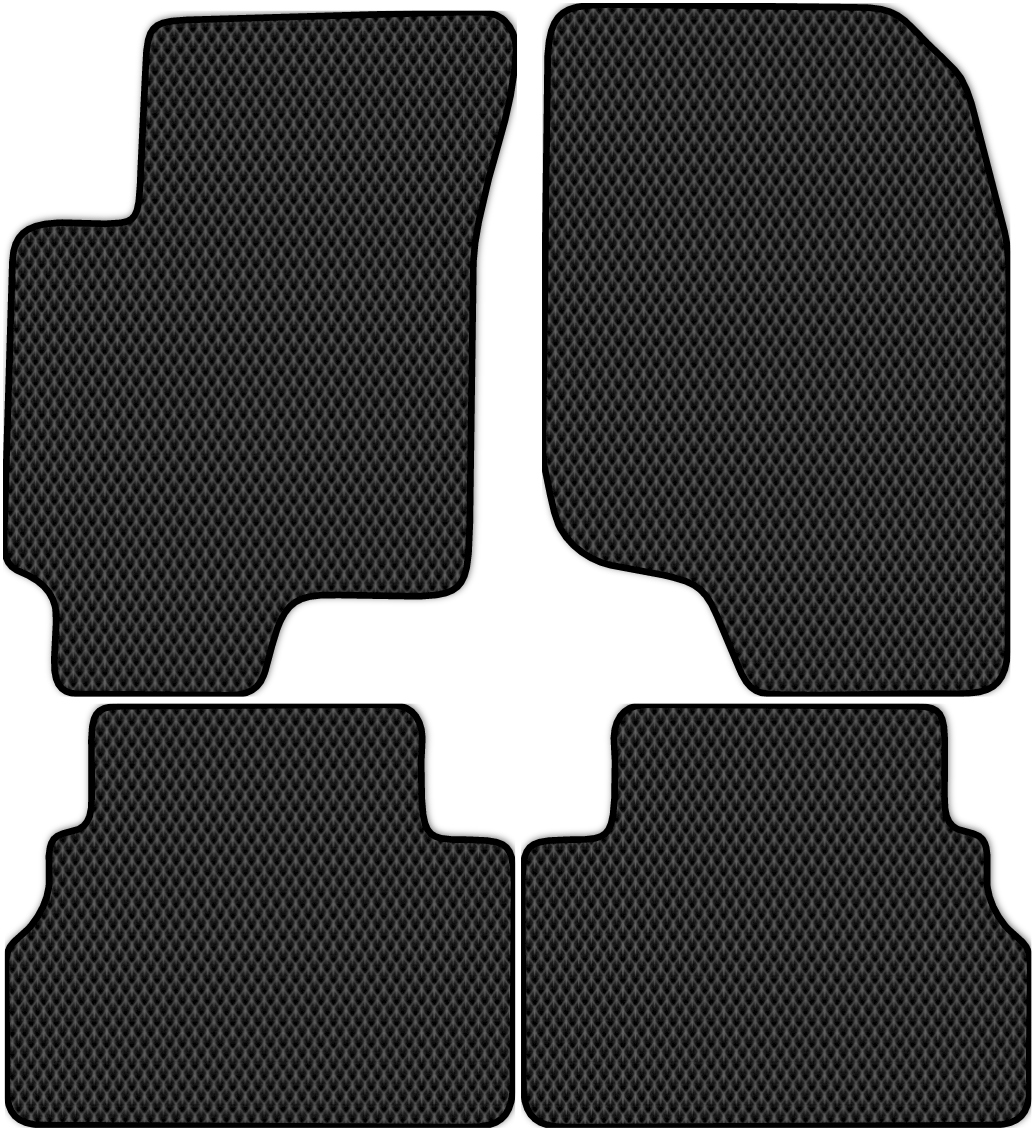 

Коврики ЭВА в салон для Chevrolet Evanda 2004 - 2006, 4 шт. черный, 1605-S4N-H