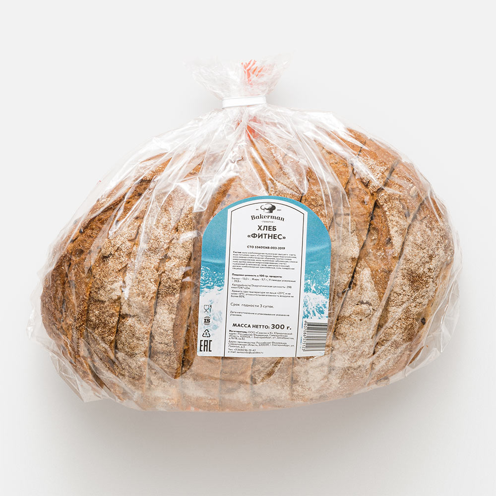 

Хлеб Bakerman Фитнес 300 г
