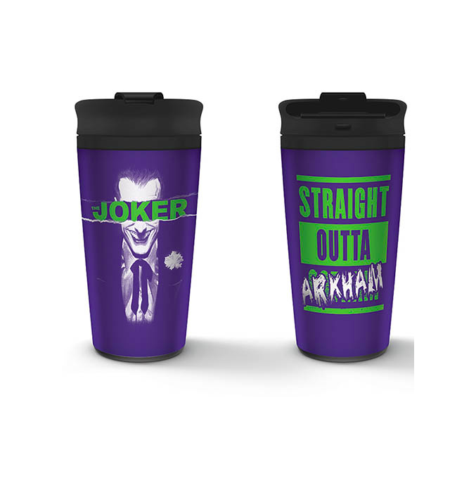 

Кружка Pyramid International The Joker: Straight Outta Arkham Travel Mug, Разноцветный